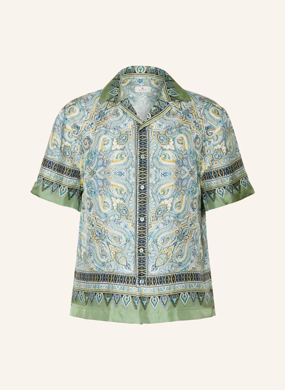 ETRO Resorthemd Comfort Fit aus Seide