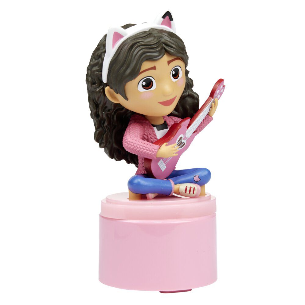 Veilleuse haut-parleur Gabby et la maison magique bluetooth rose 13x9xH18,5cm