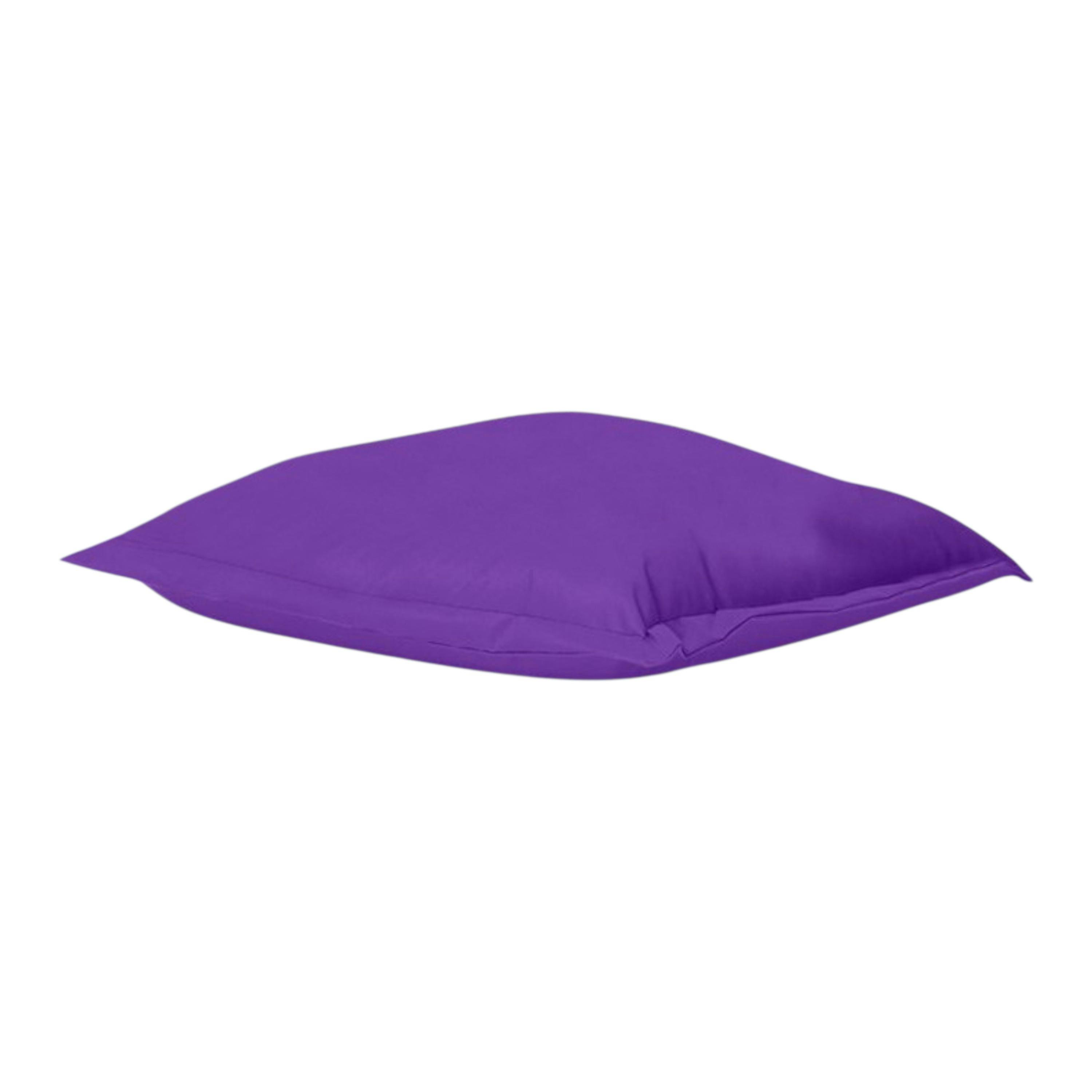 Pouf coussin de sol extérieur imperméable - violet ARTA