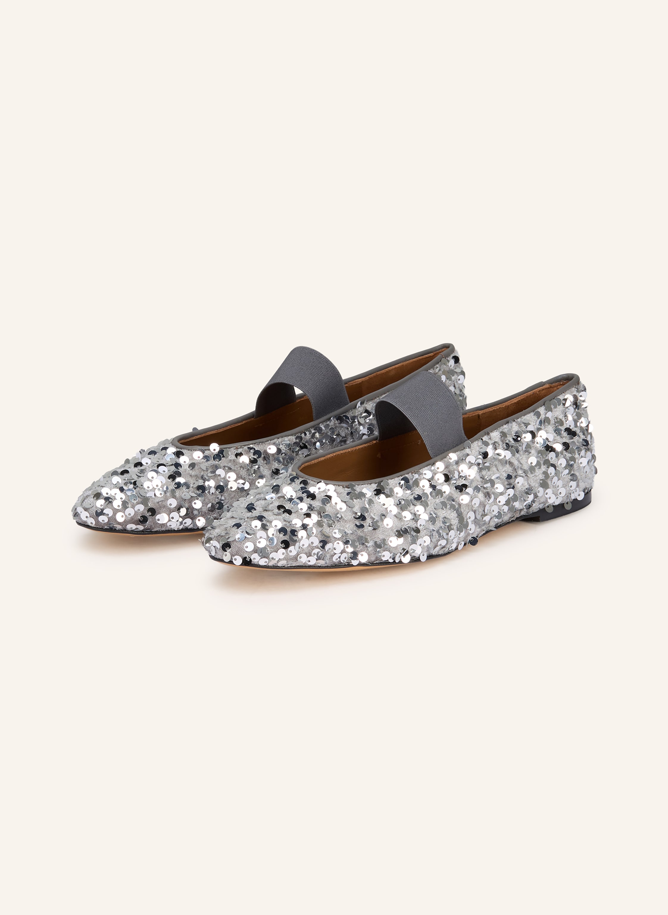 Flattered Mary-Jane-Ballerinas BREE mit Pailletten