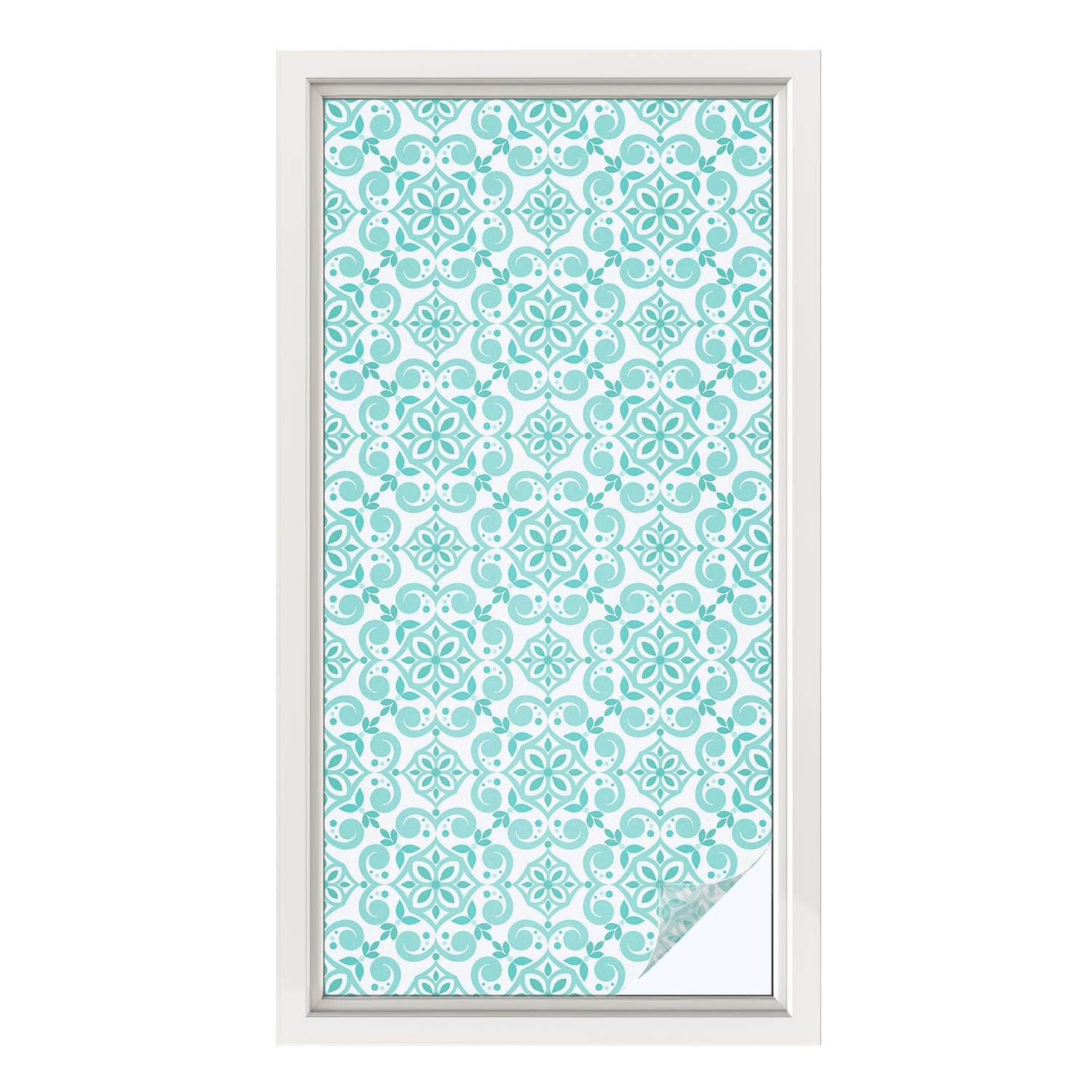 Folia dekoracyjna Wzór klasyczny ochrona prywatności 50x100 Wallfluent
