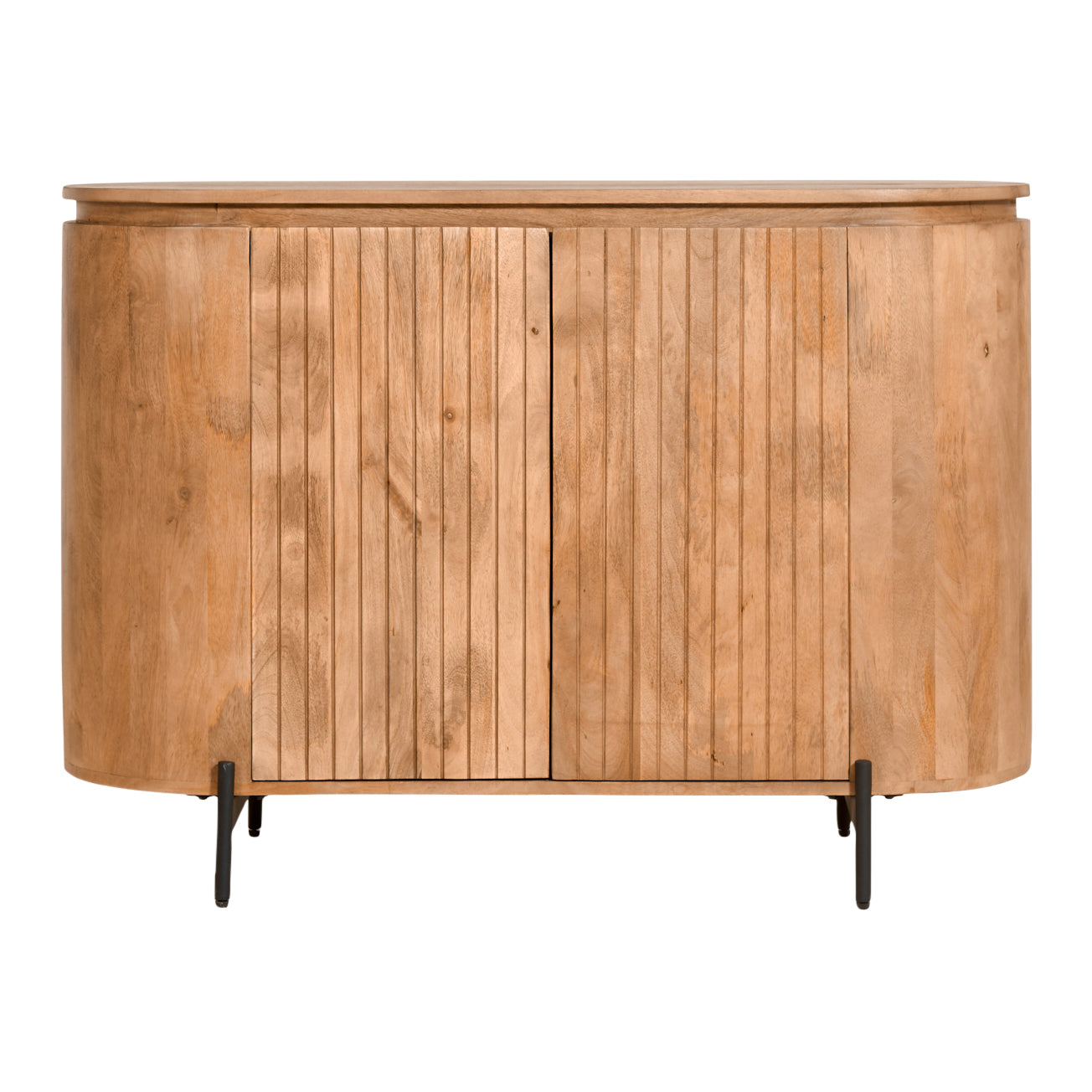 by fonQ Grand Dressoir Lichtbruin Mangohout - B 115 cm