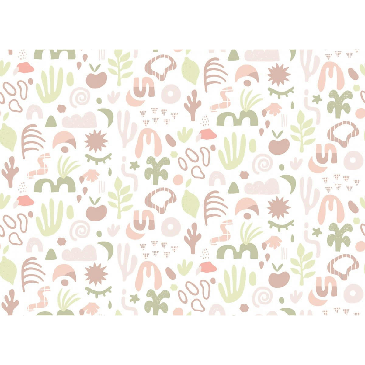 MIA - Papier peint panoramique motif imprimé Multicolore 384x280cm