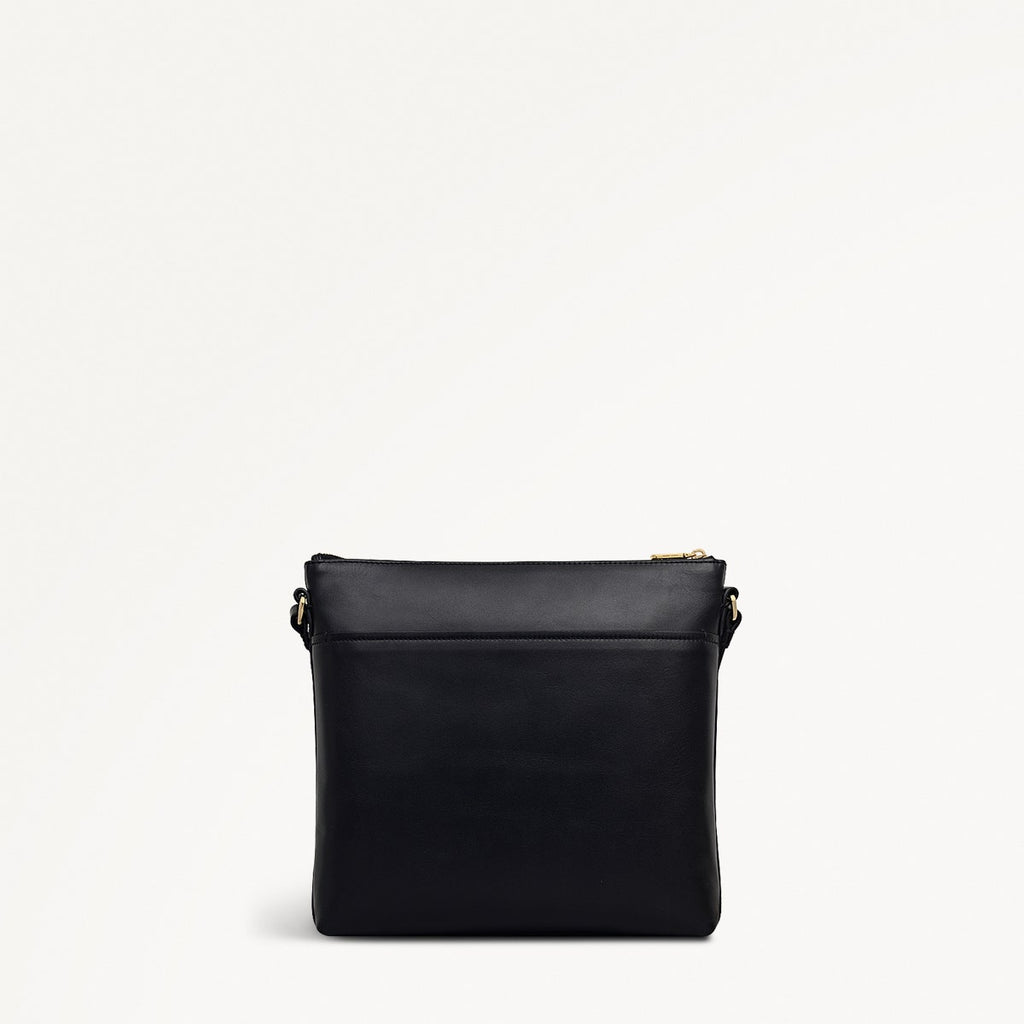 Pockets - Large Ziptop North-South Cross Body Bag