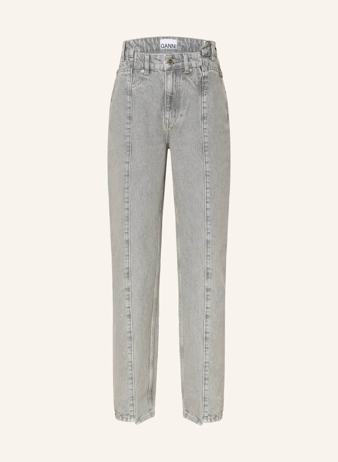 GANNI Straight Jeans