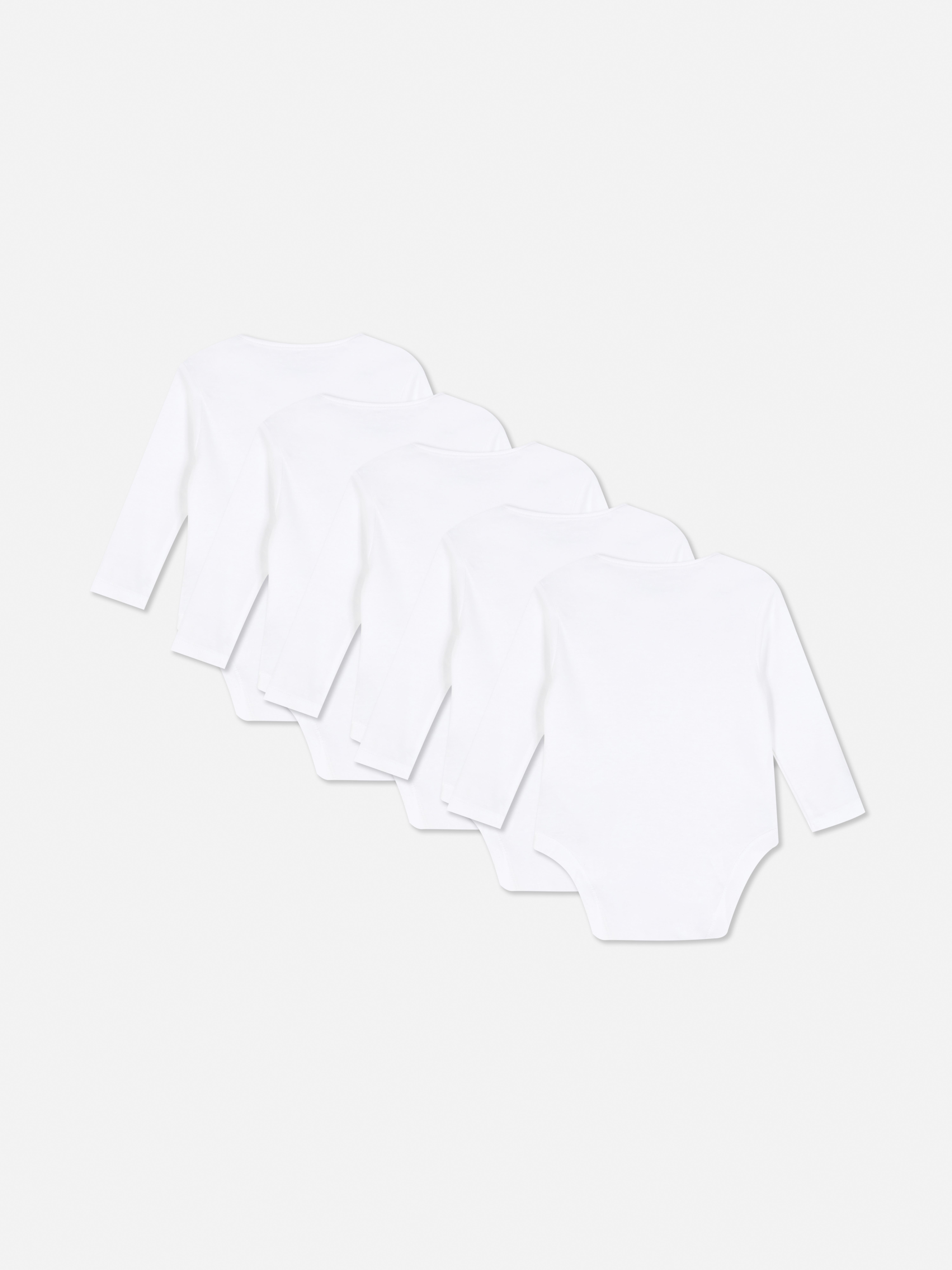 5-Pack Essential Long Sleeve Bodysuits