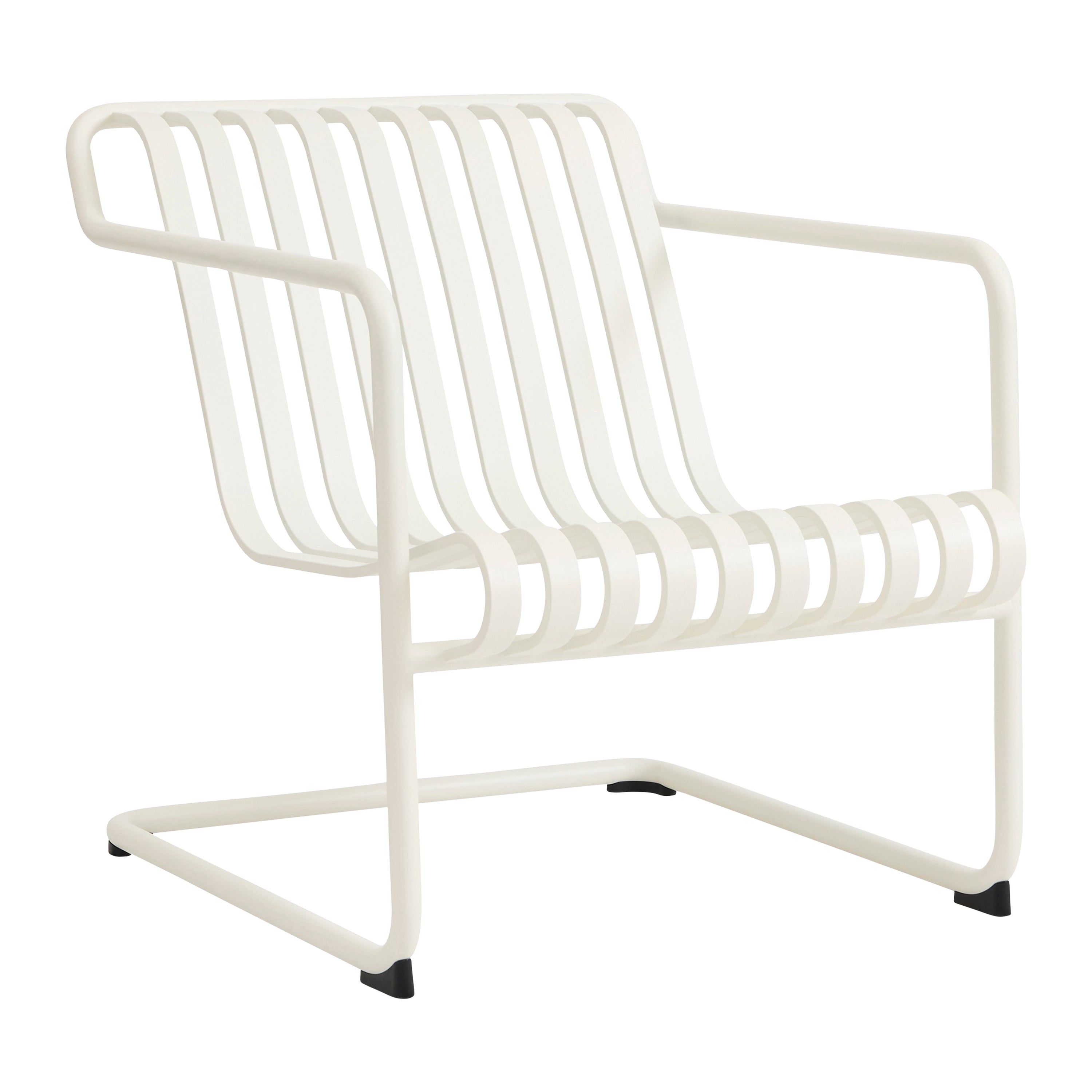 HAY Palissade Cantilever Lounge Chair Low - Crème Wit