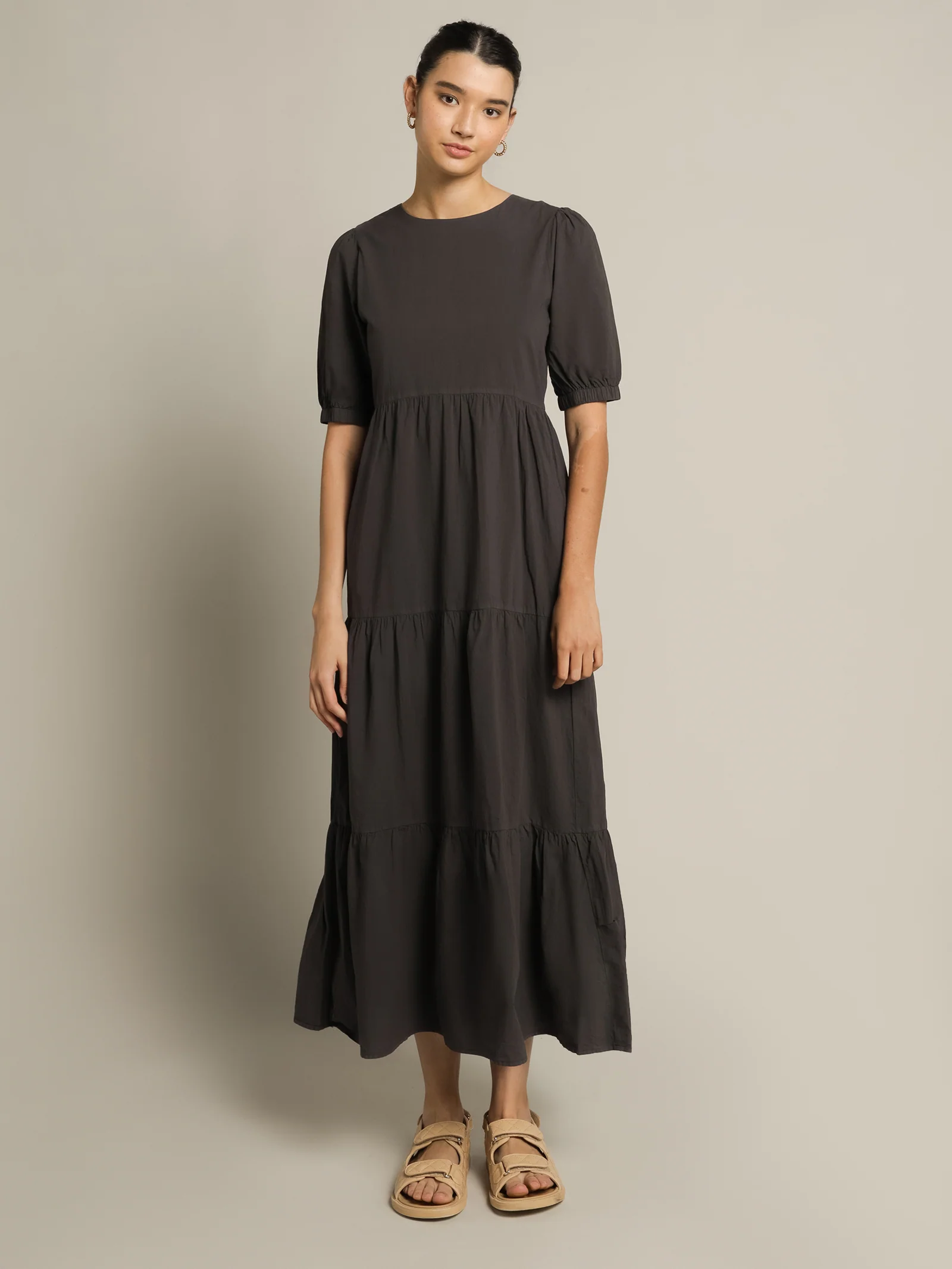 Stella Poplin Maxi Dress