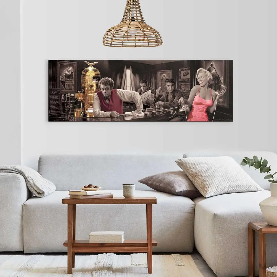 Schilderij Chris Consani - java dreams - 52 x 156 - Bont