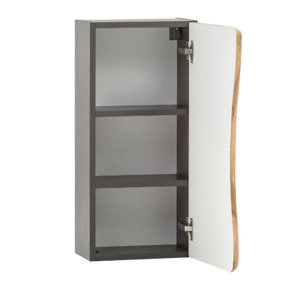 Hangkast Karan 37cm 1 deur - eik/antraciet