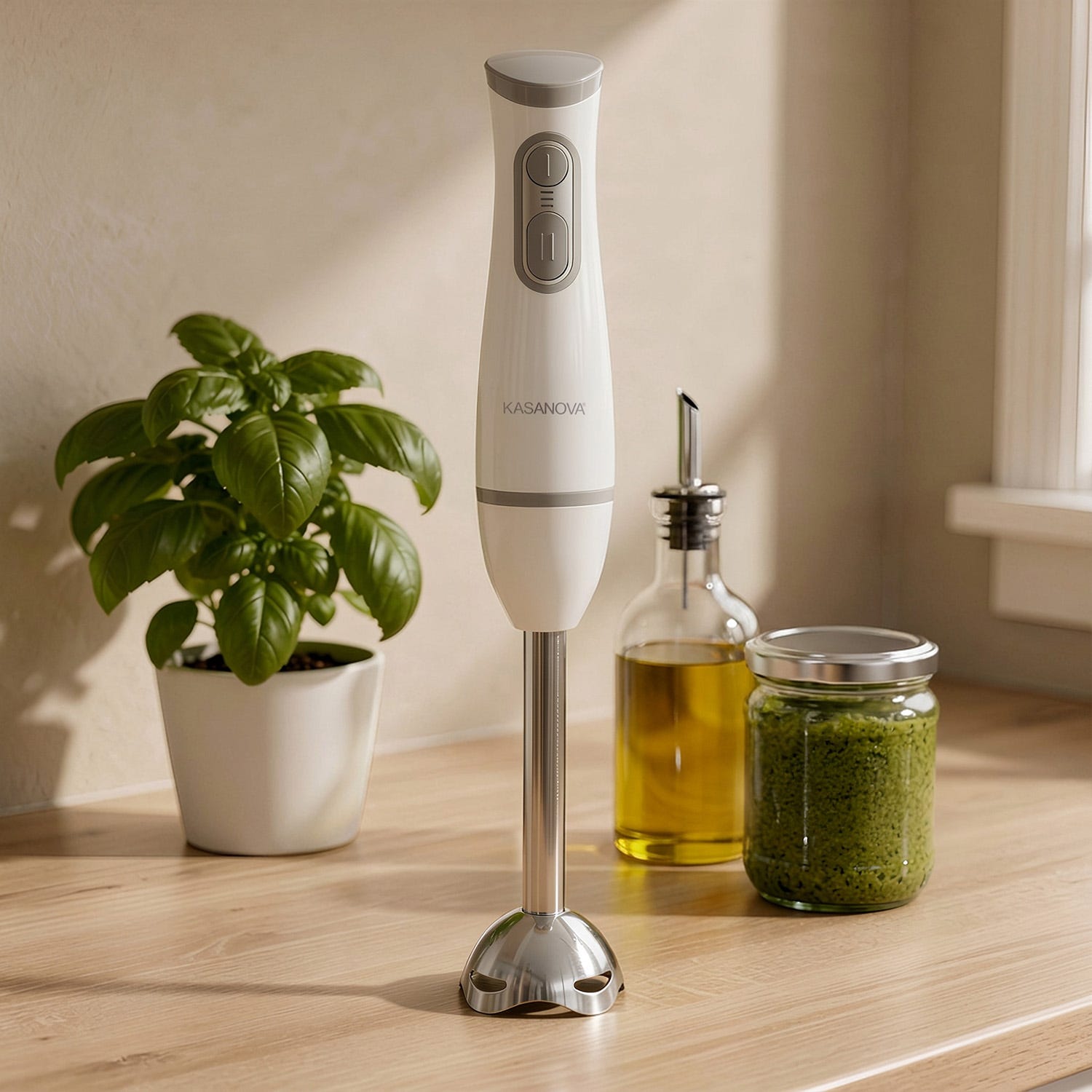 Frullatore a immersione 200 W bianco
