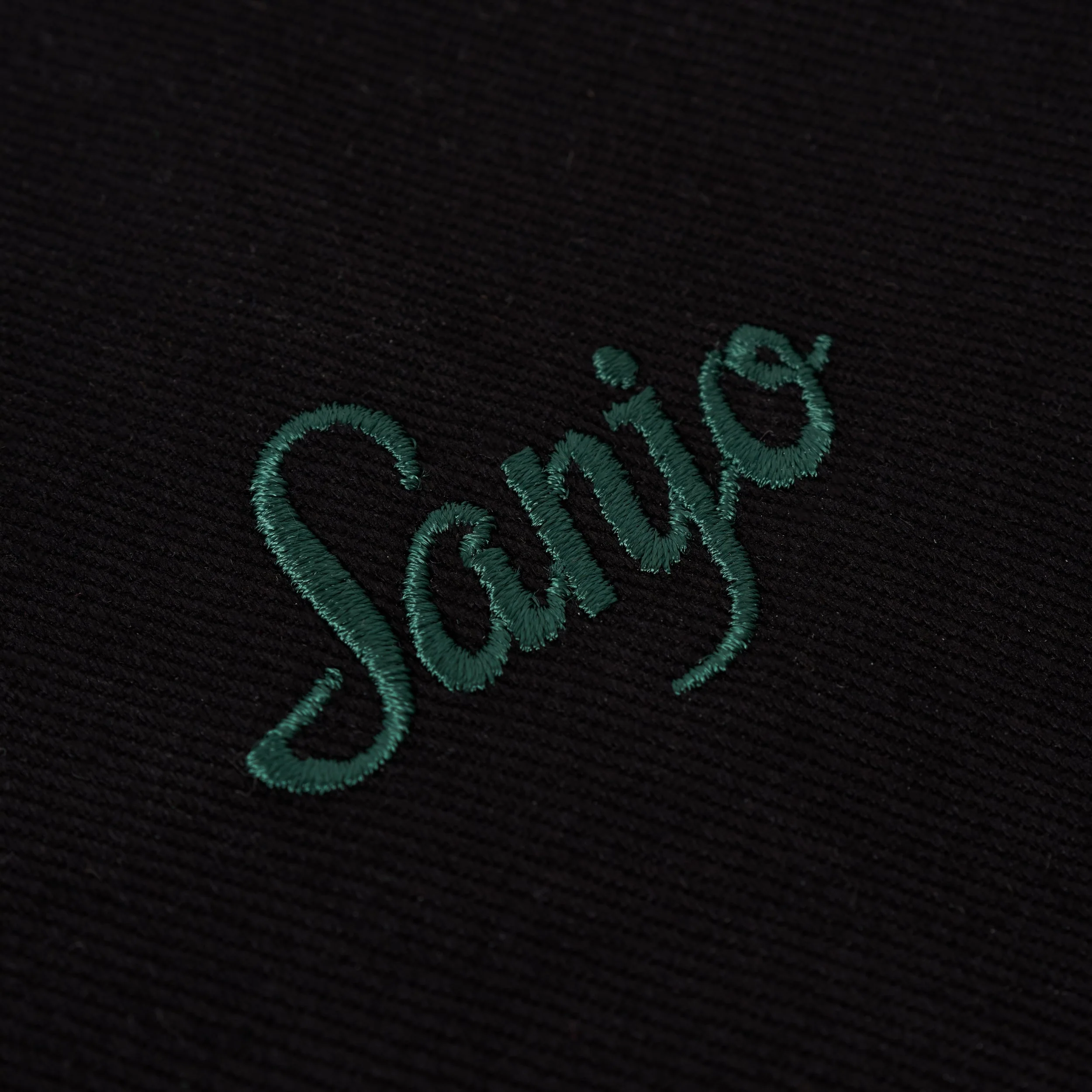 Sanjo Workwear Washed Jacket // Black & Bottle