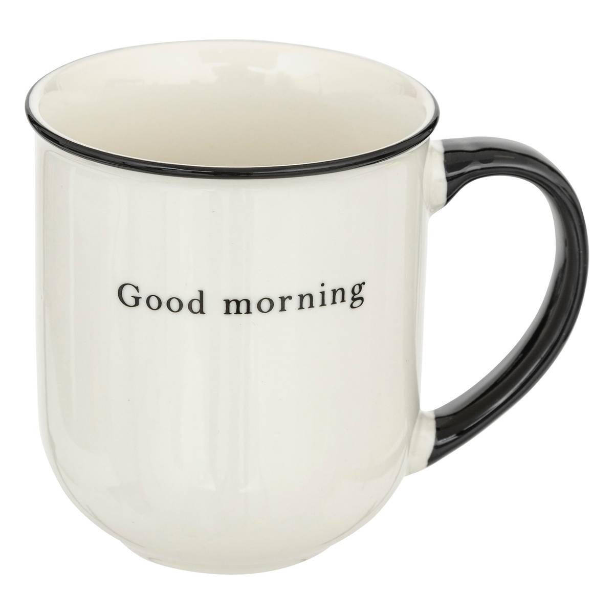 Mug "Alix" 380 ml, Black & White