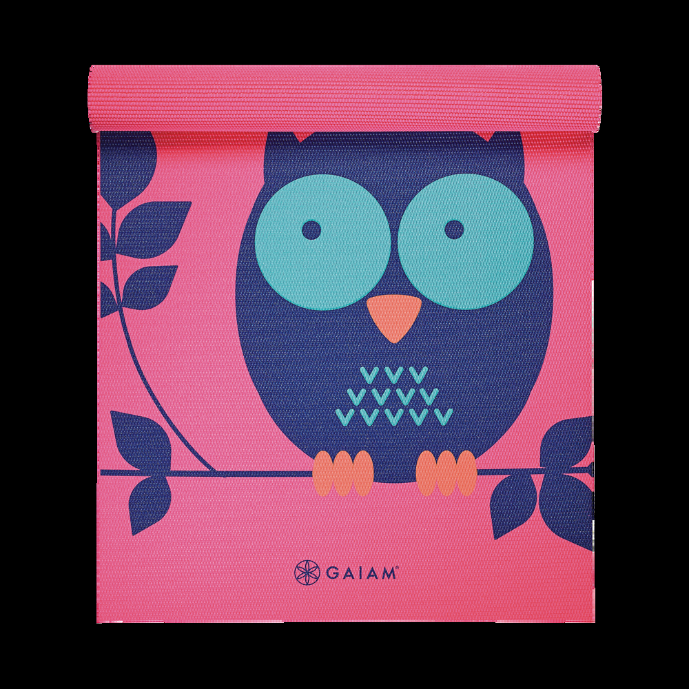 Gaiam Kids Yoga Mat, Owl
