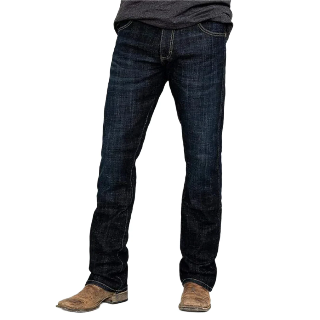 Мужские джинсы Wrangler Retro 77 Slim Boot Jeans в стиле ретро.