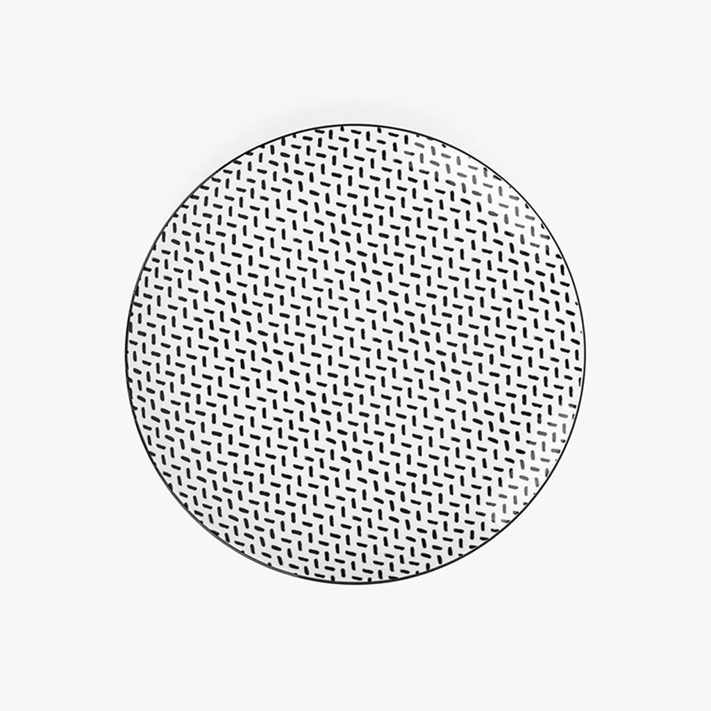 Prato Raso Traço Preto ASIA