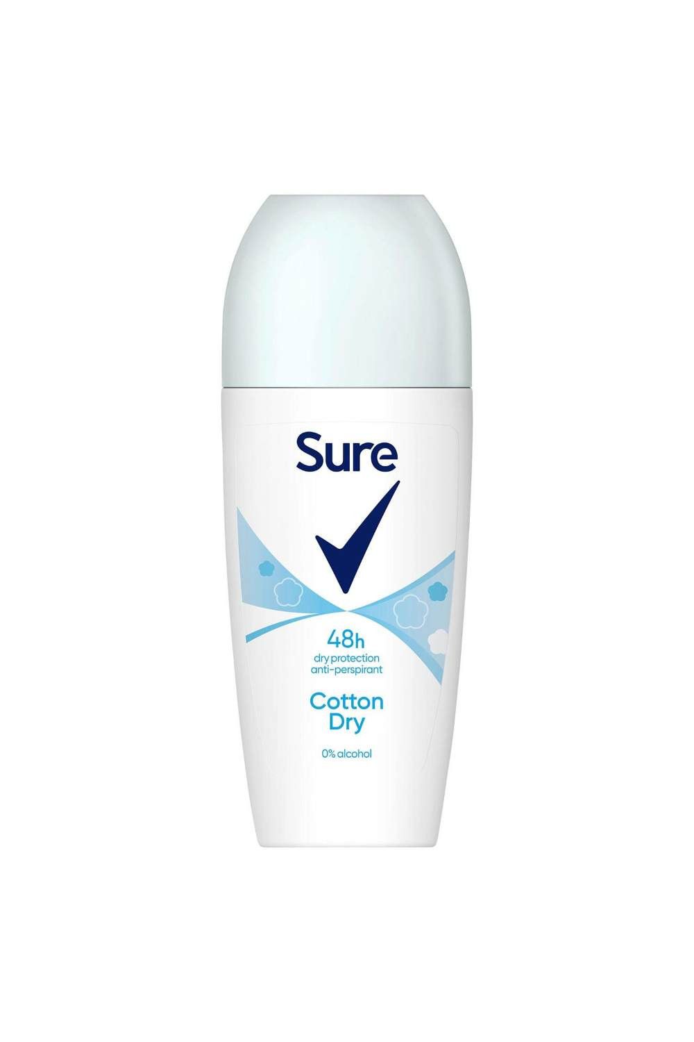 Sure Women Roll On 'Antiperspirant Deodorant' 48Hrs Protection, 12x50ml