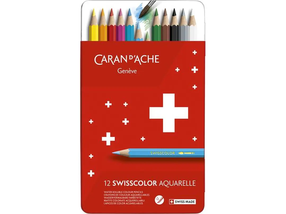 Farbstifte 12er-Set SWISSCOLOR