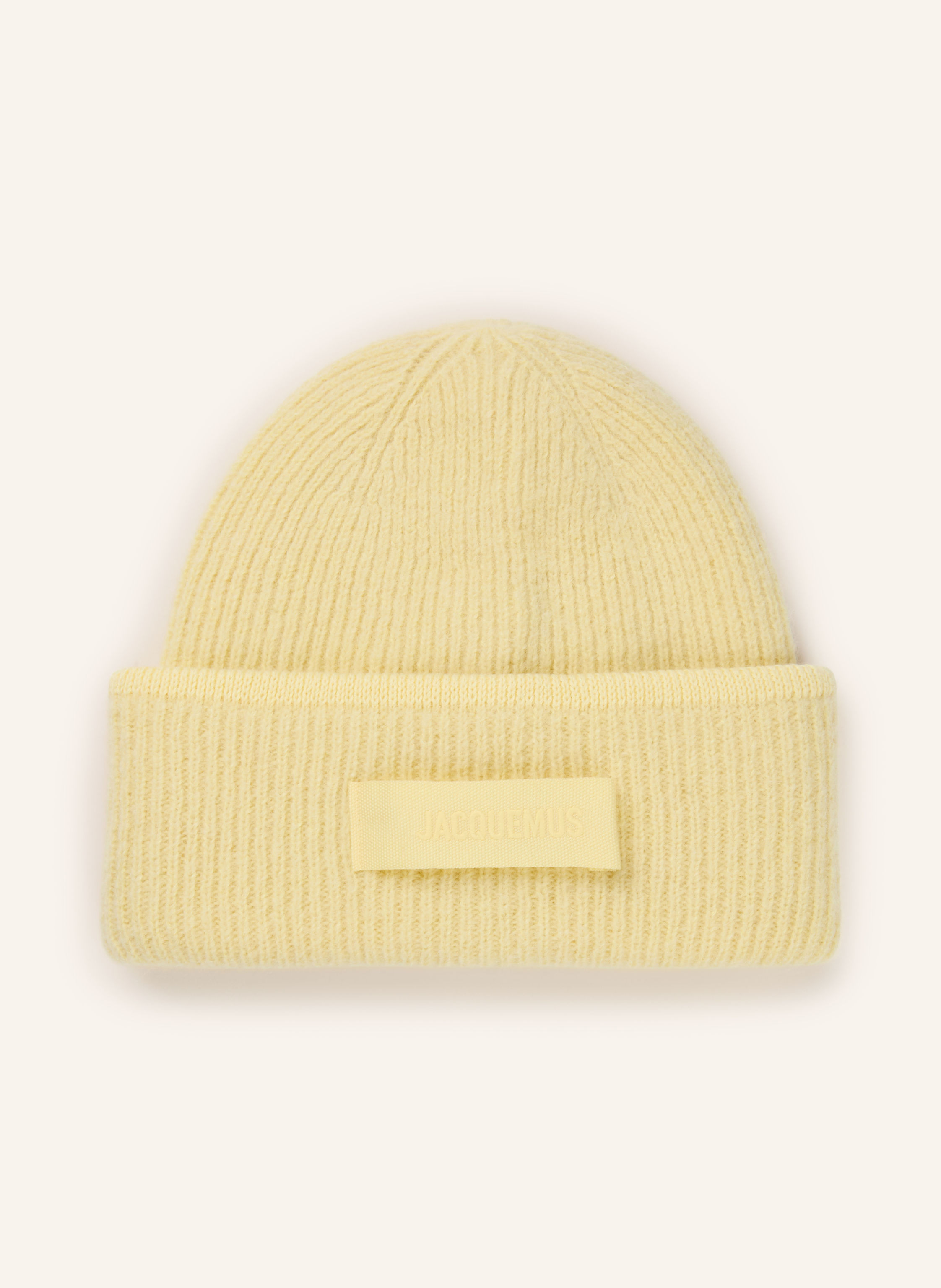JACQUEMUS Mütze LE BONNET GROS GRAIN mit Alpaka