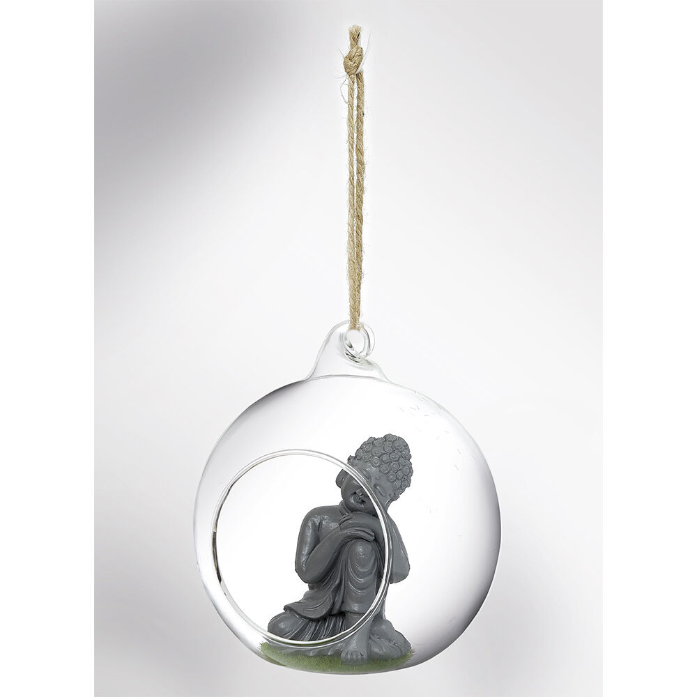 Boule décorative à suspendre Ø10xH9cm