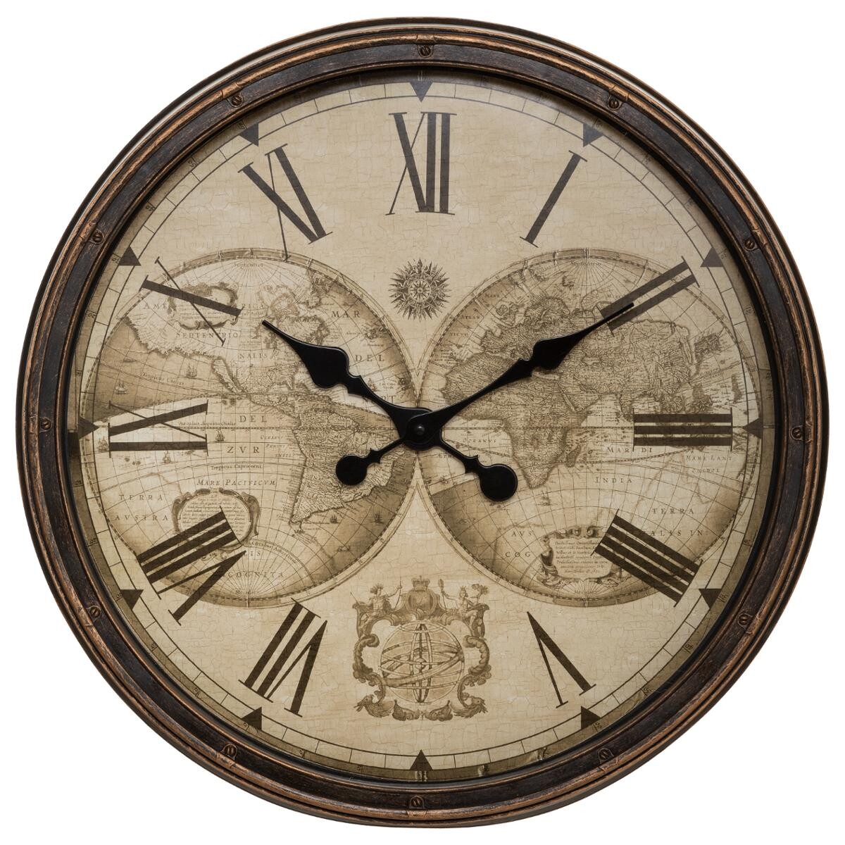 Clockworld "Tomy" Black, D.52 cm