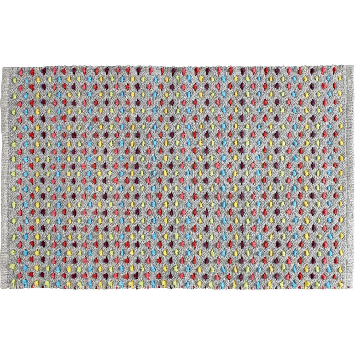 FOLK COLORS - Tapis de bain coton fantaisie multicouleur multicouleur 50x80cm
