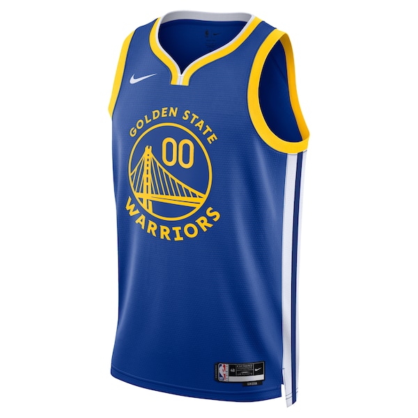 Jonathan Kuminga Golden State Warriors Nike Unisex Swingman Badge Player Jersey - Icon Edition - Royal