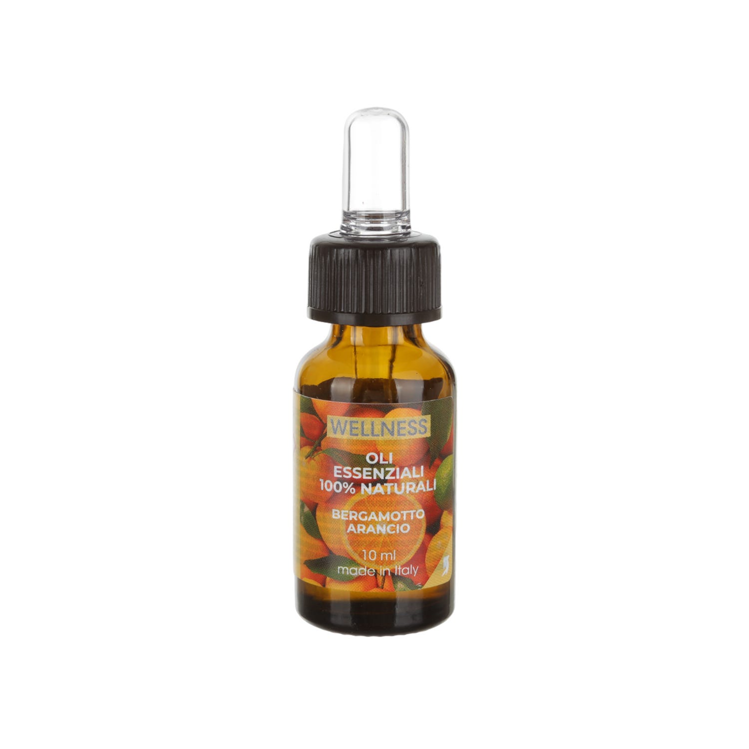 Olio essenziale Bergamotto arancio con contagocce 10 ml