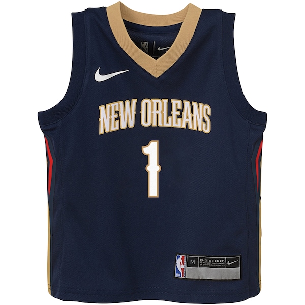 Zion Williamson New Orleans Pelicans Nike Preschool Swingman Player Jersey - Icon Edition - Navy