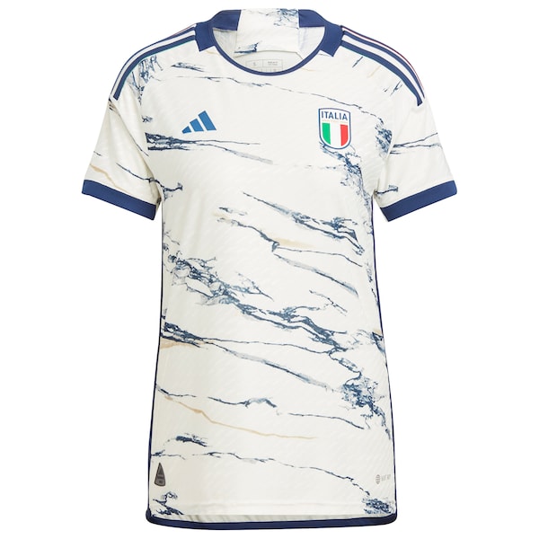 Italy National Team adidas 2023 Away Authentic Jersey - White