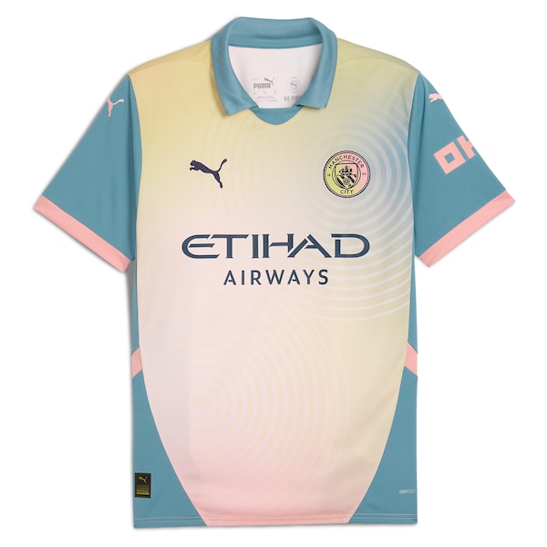Manchester City Puma 2024/25 Fourth Replica Jersey - Blue