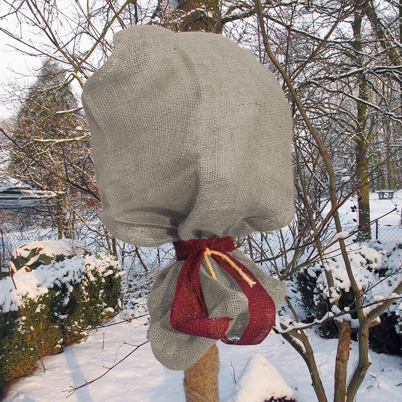 Jutesäck 80 x 60 cm, grå