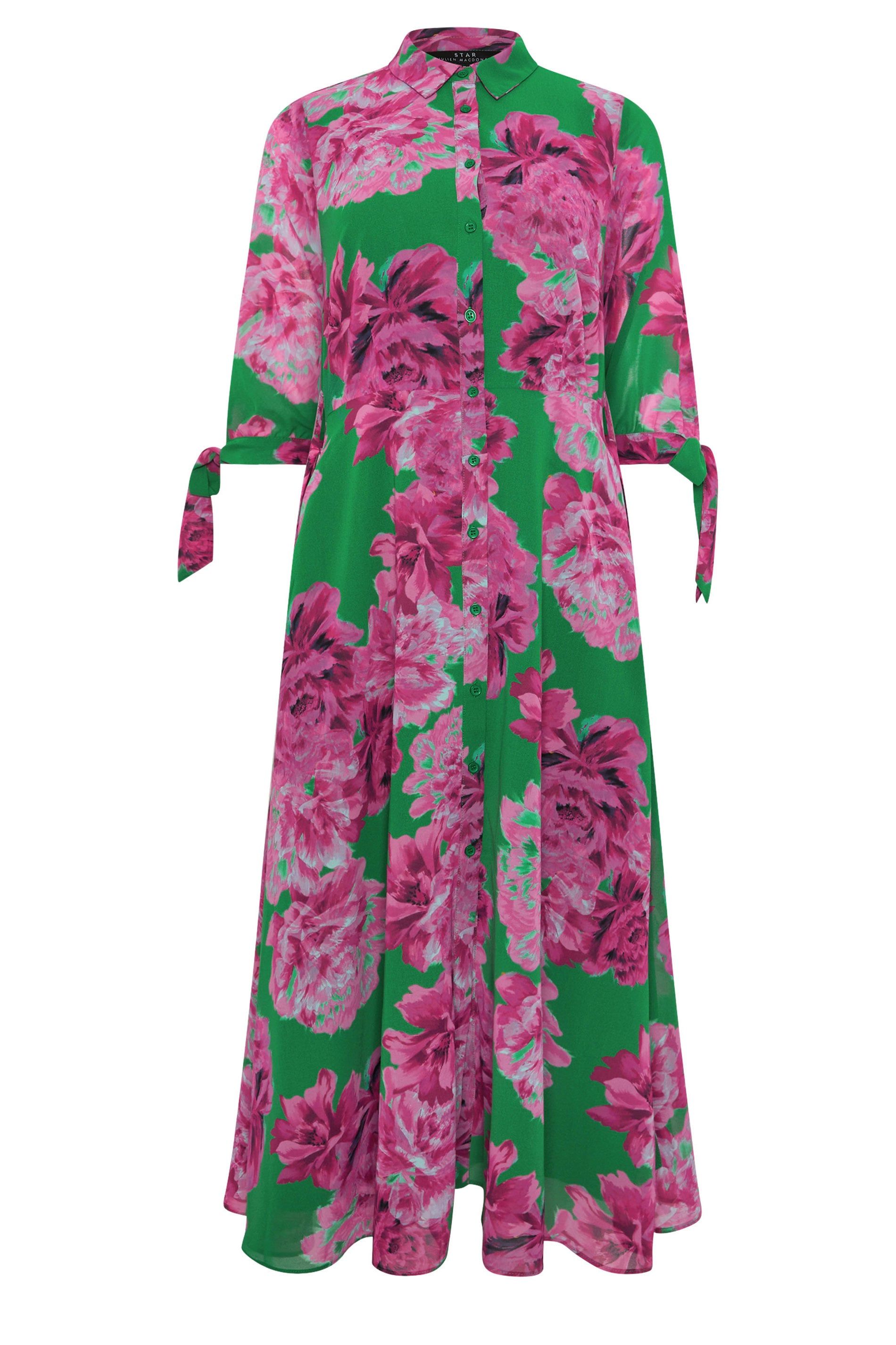 Star by Julien Macdonald Floral Maxi Shirt Dress
