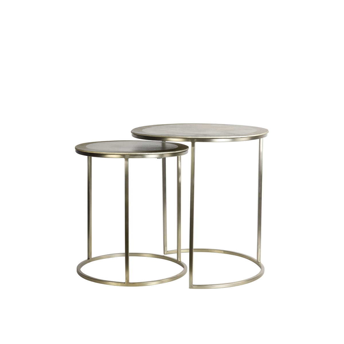 Light & Living bijzettafel TALCA - goud - Ø50cm