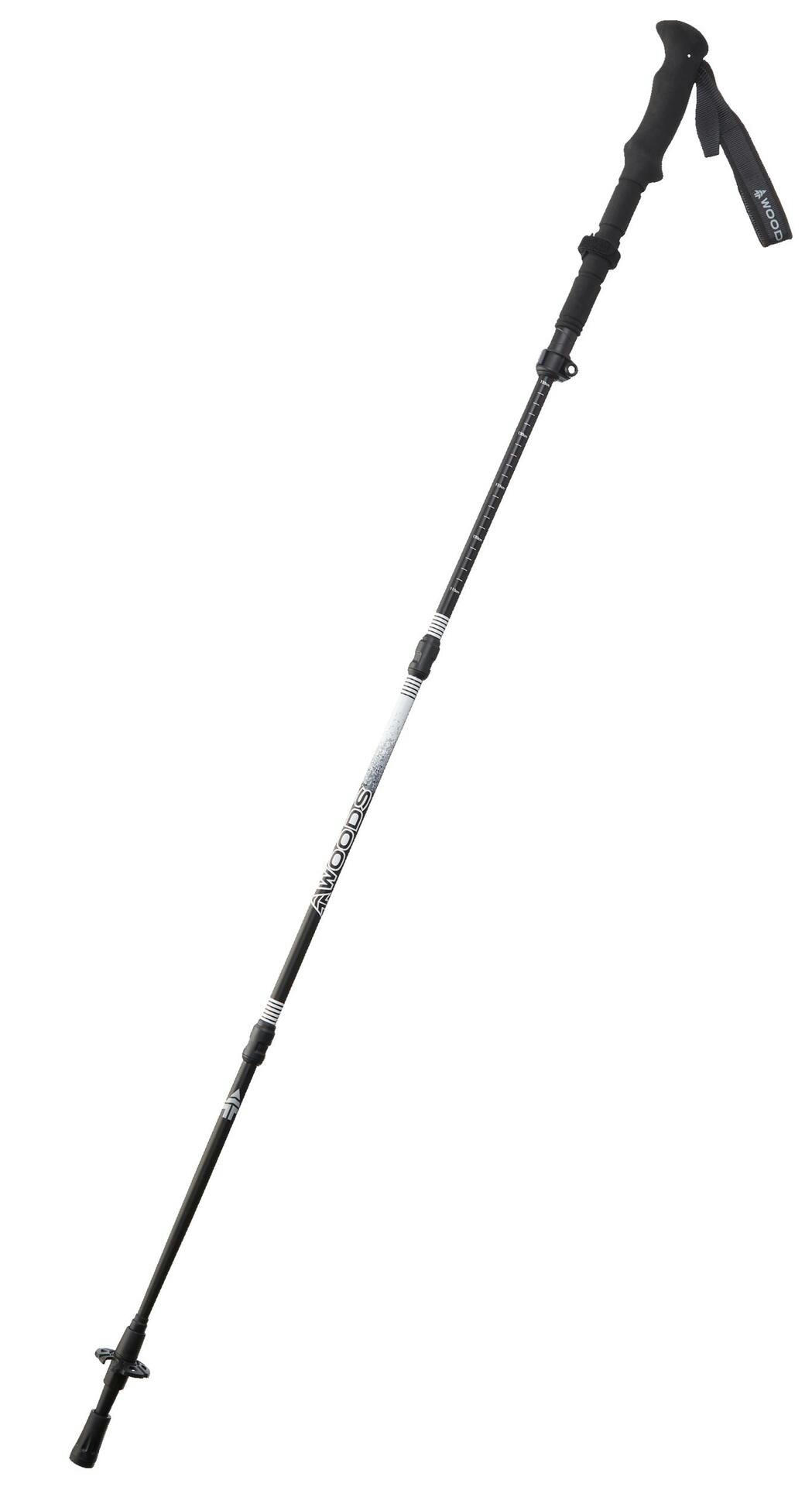 Woods SWITCHBACK Z Folding Adjustable Aluminum Trekking Poles for Walking and Hiking
