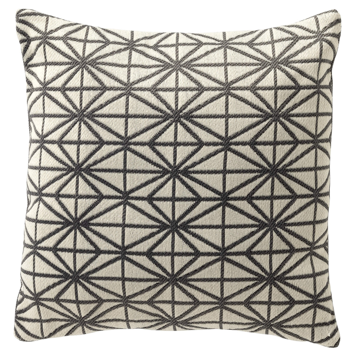 NISA - buitenkussen 45x45 cm - waterafstotend - Charcoal Gray - antraciet