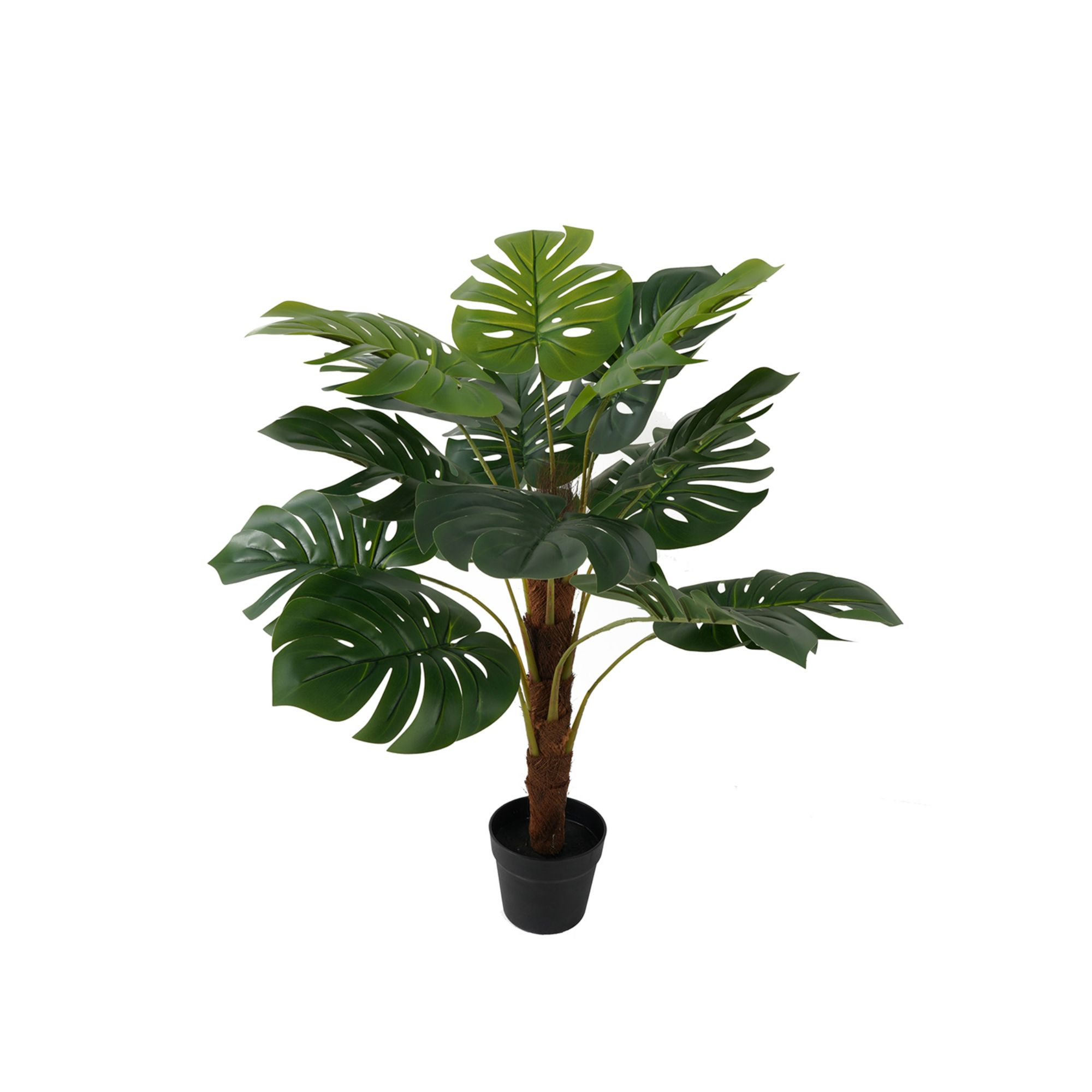 Present Time kunstplant Monstera Large - groen - 75x75x98cm