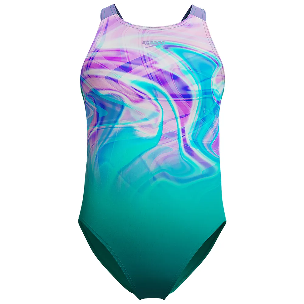 Speedo Printed Pulseback swimsuit