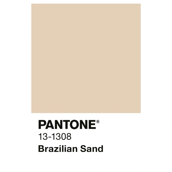 Wandfarbe »PANTONE«, Brazilian Sand, matt, 2,5 l