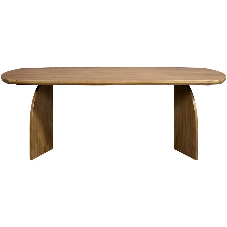 Eettafel Vik - naturel - mangohout - 180x100 cm