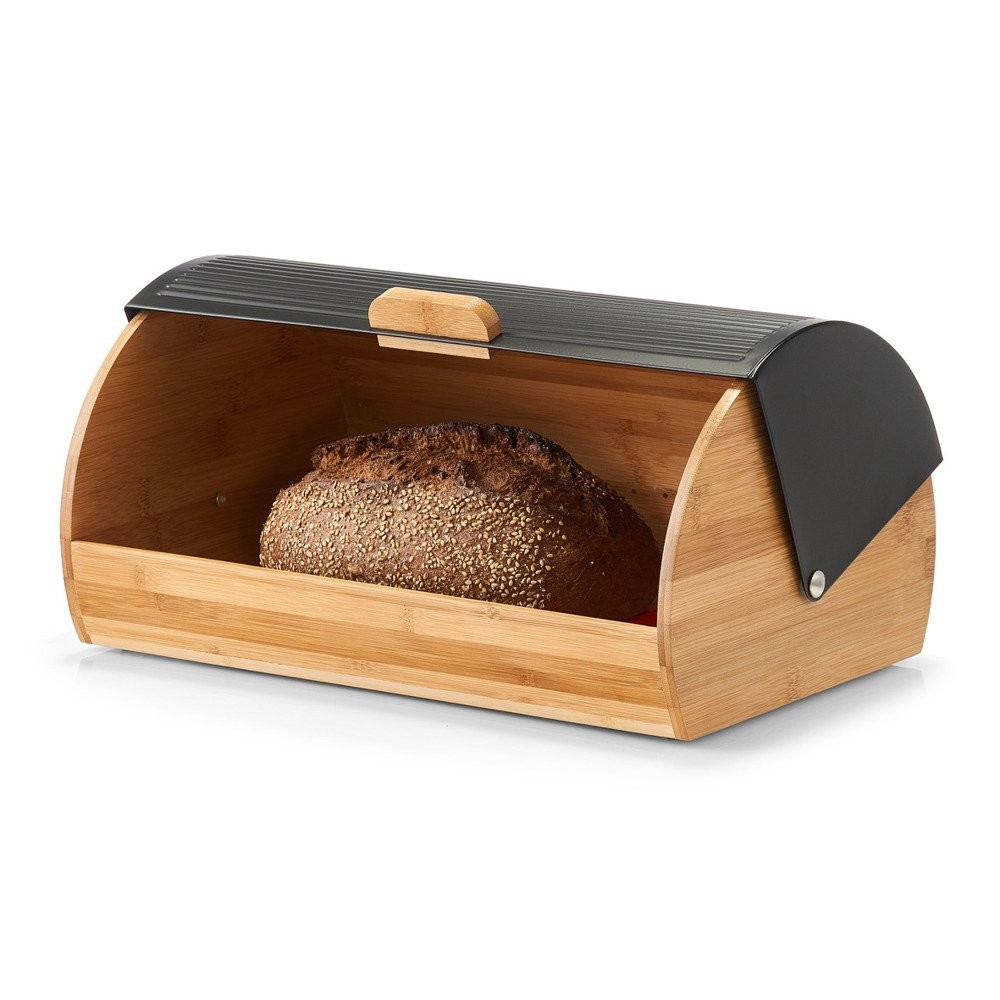 Chlebak bambusowy z pokrywą, 39 cm, ZELLER