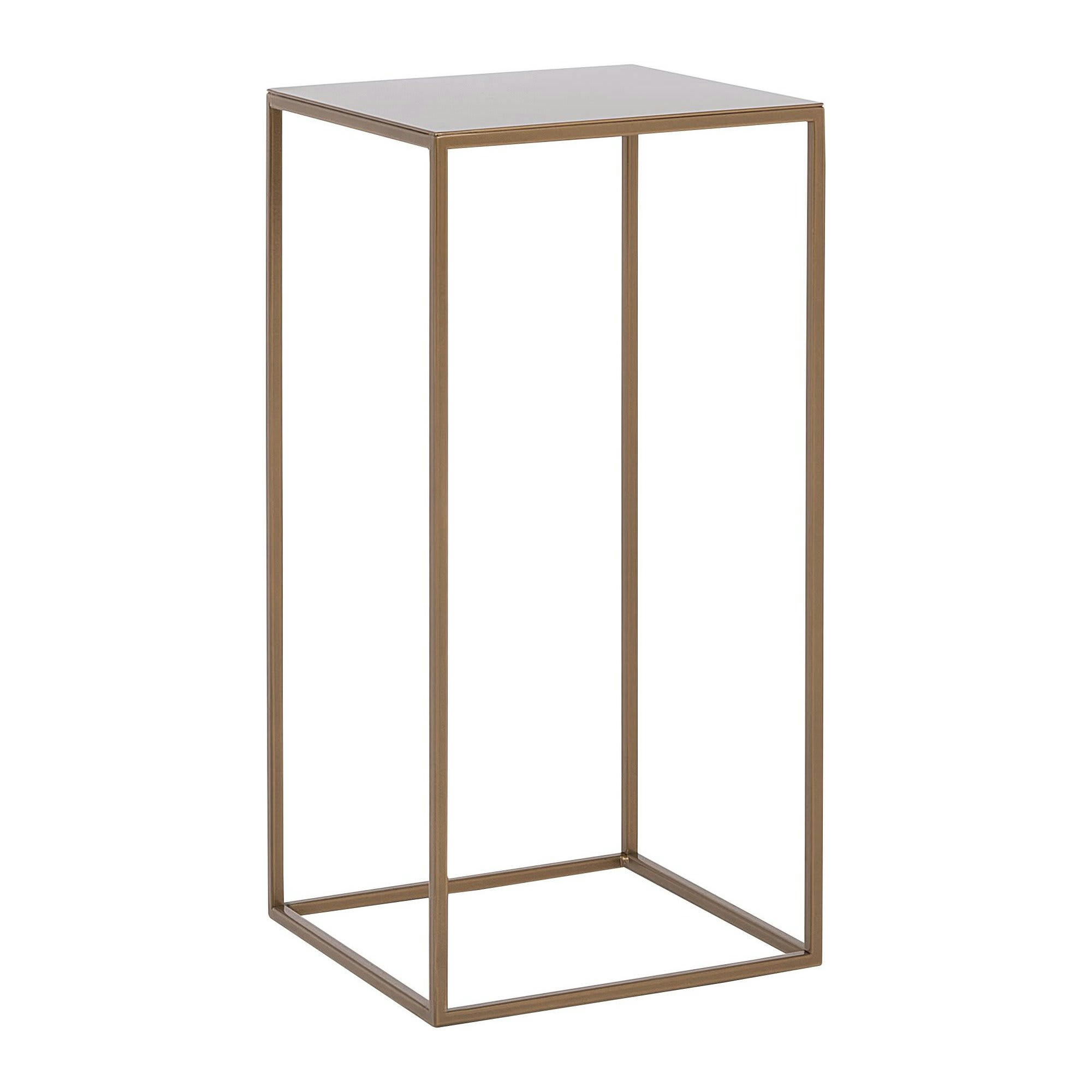 TENSIO - Table d'appoint Métal Or