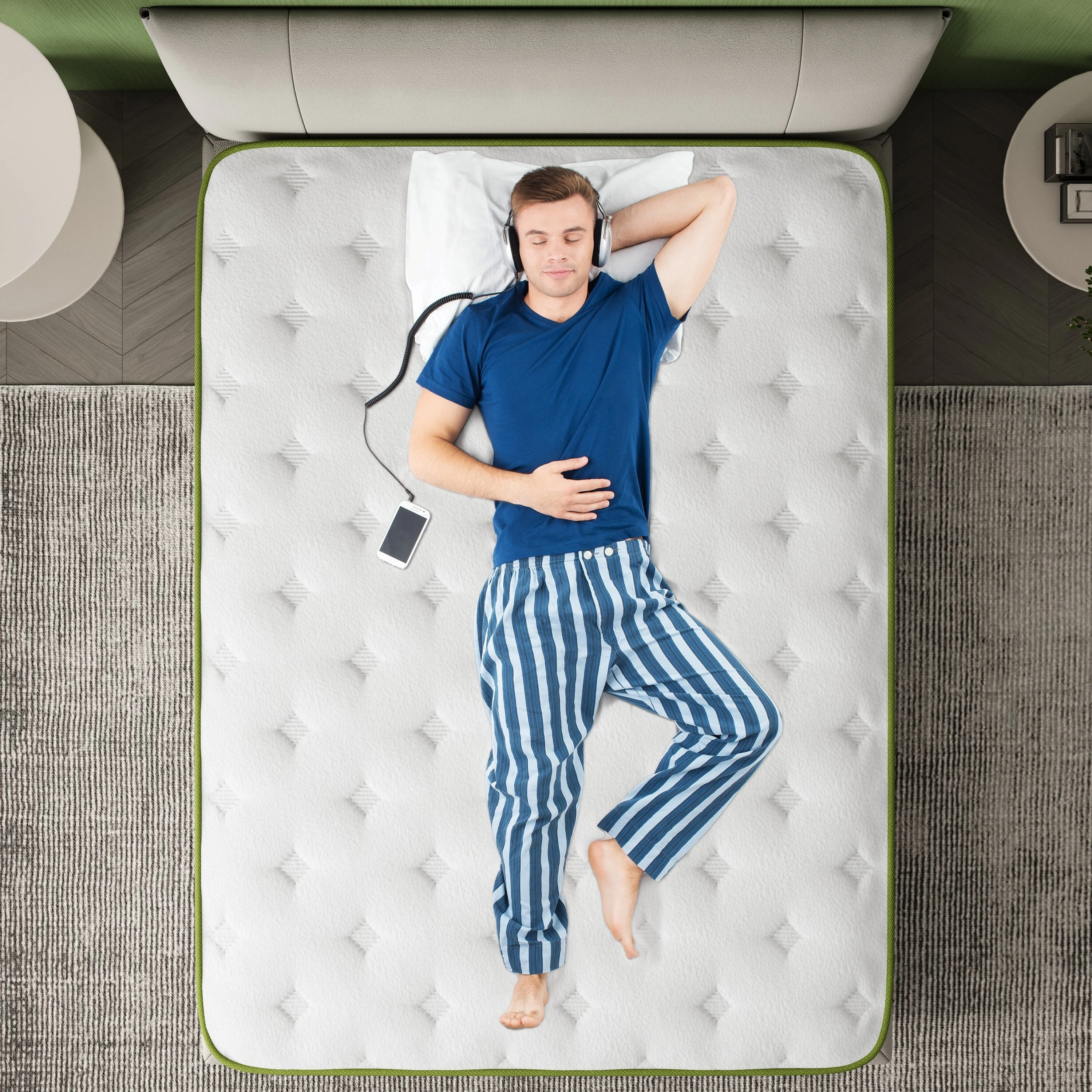 12 inch Medium Hybrid Gel Memory Foam Mattress In a Box