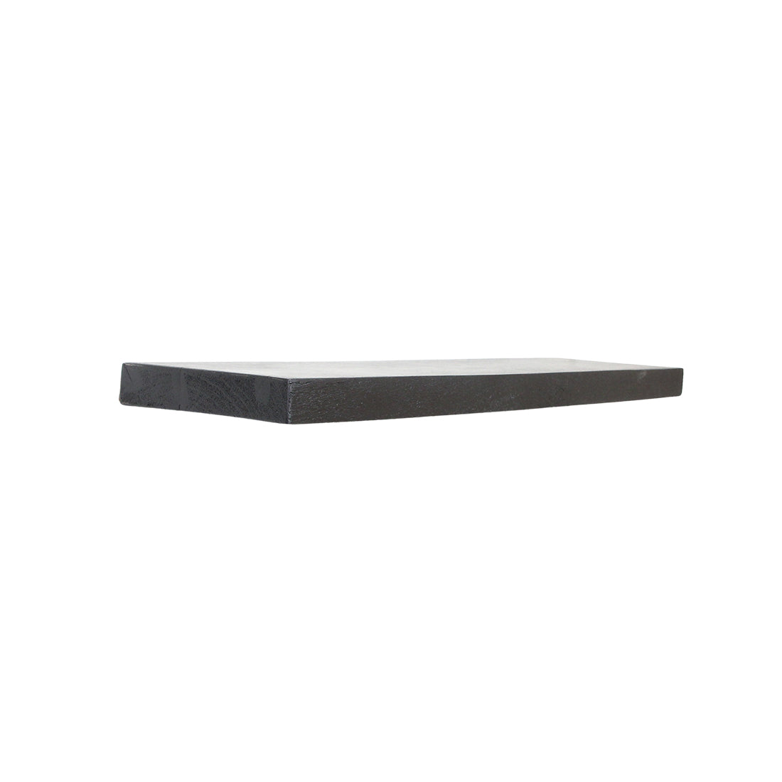 Raw materials zwevende wandplank - zwart - 80x18x3,8 cm