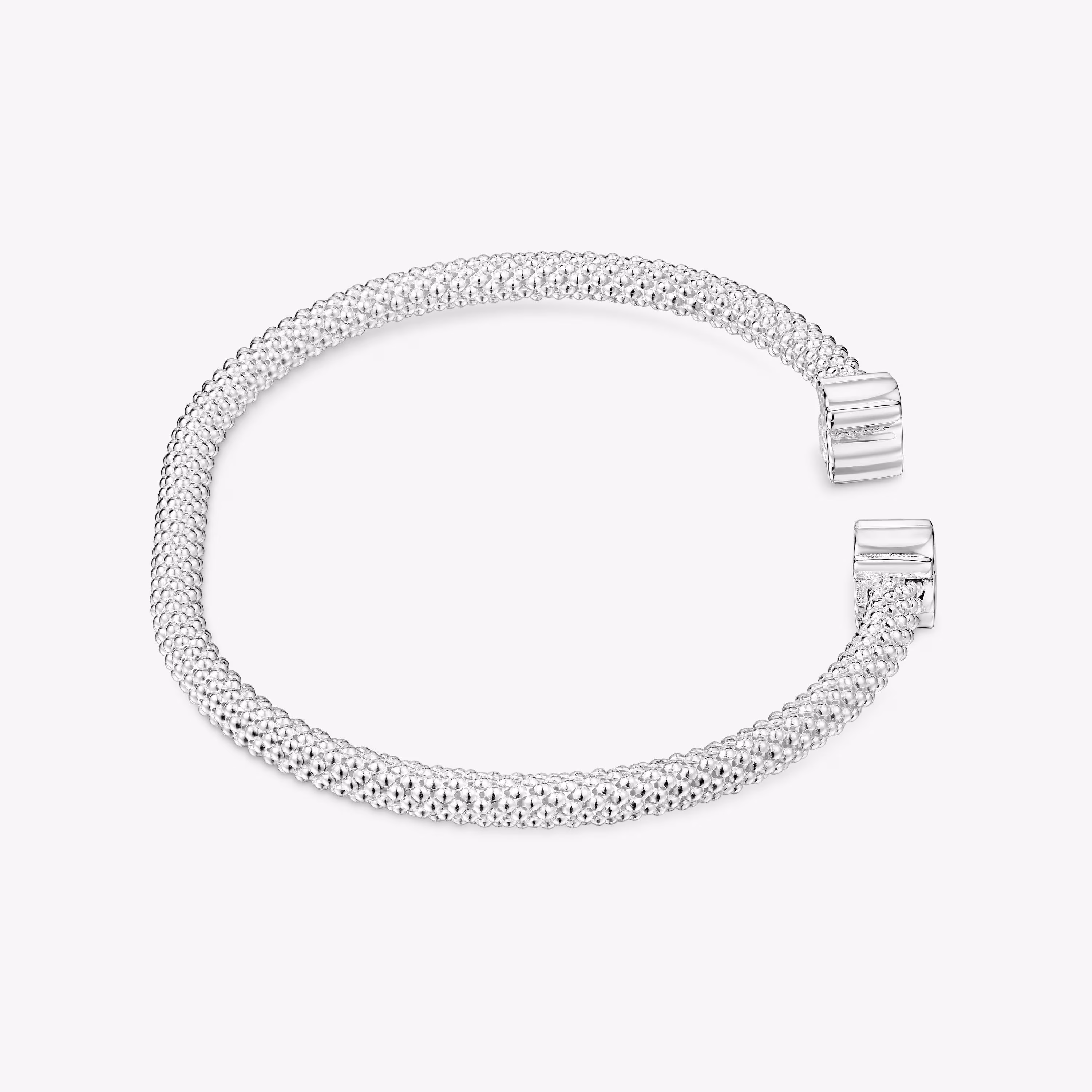 Pulsera esclava de plata motivos oso 7 mm Icon Mesh