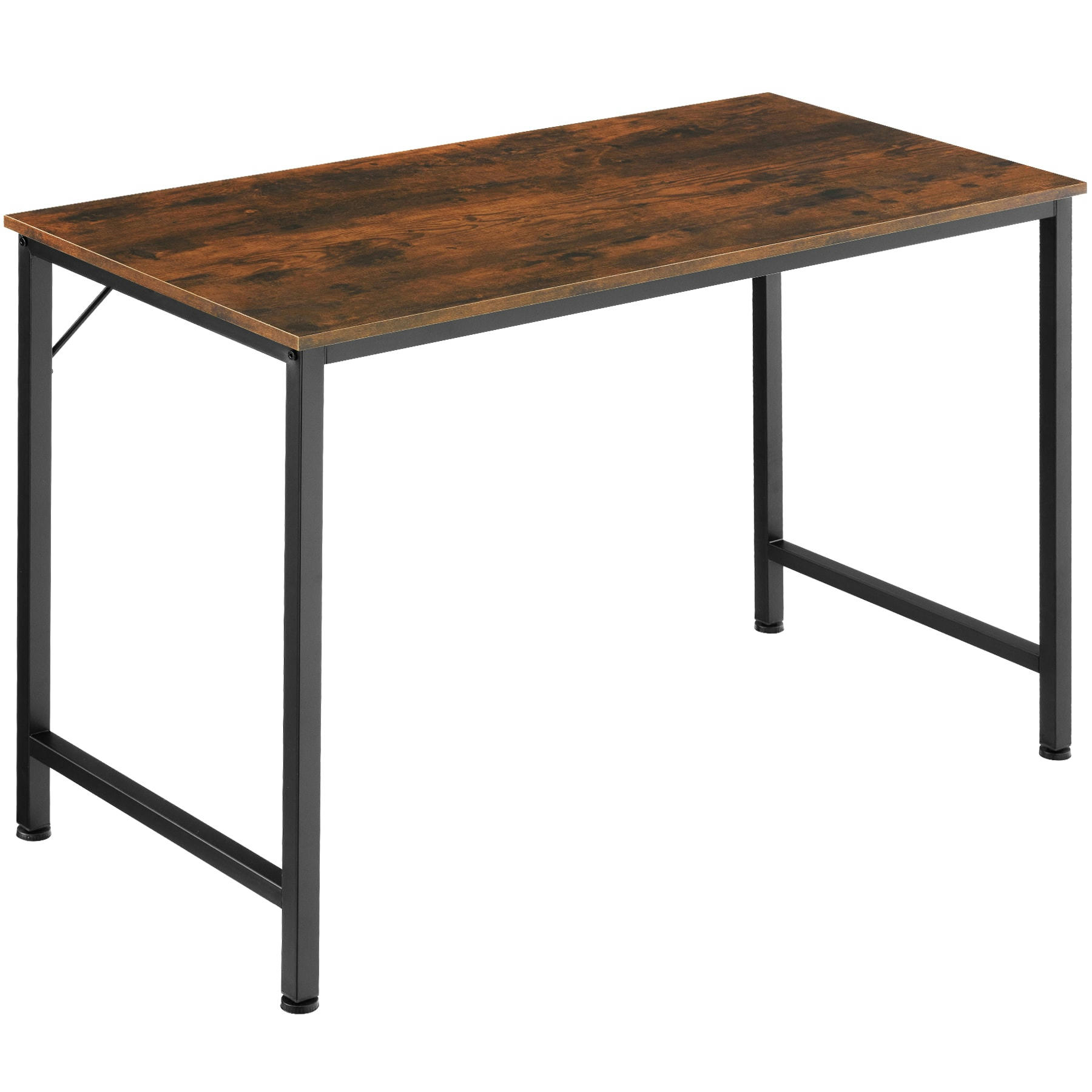 - Bureau Style industriel Bois foncé industriel, rustique