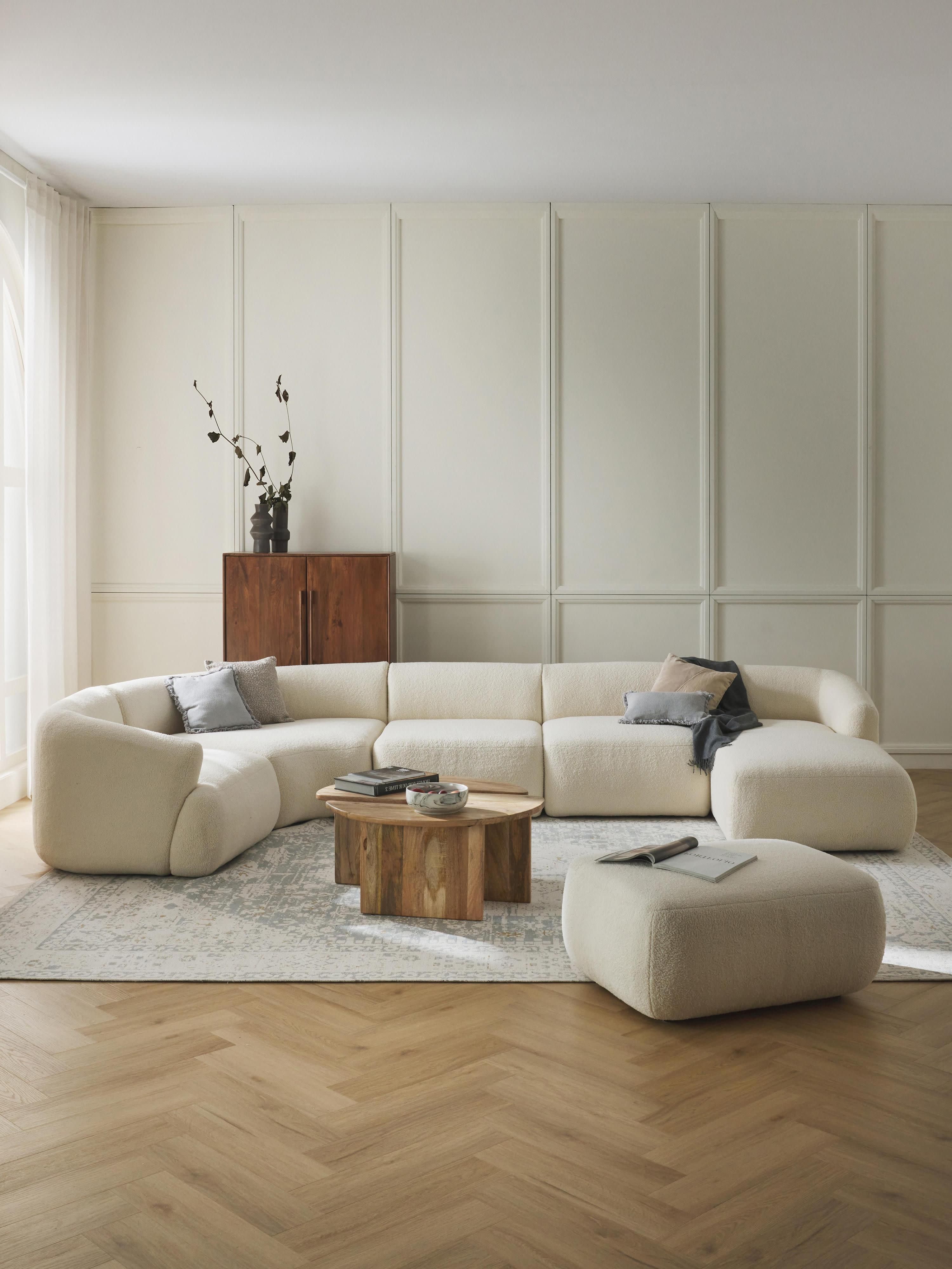 Modulares XL Teddy-Sofa Sofia