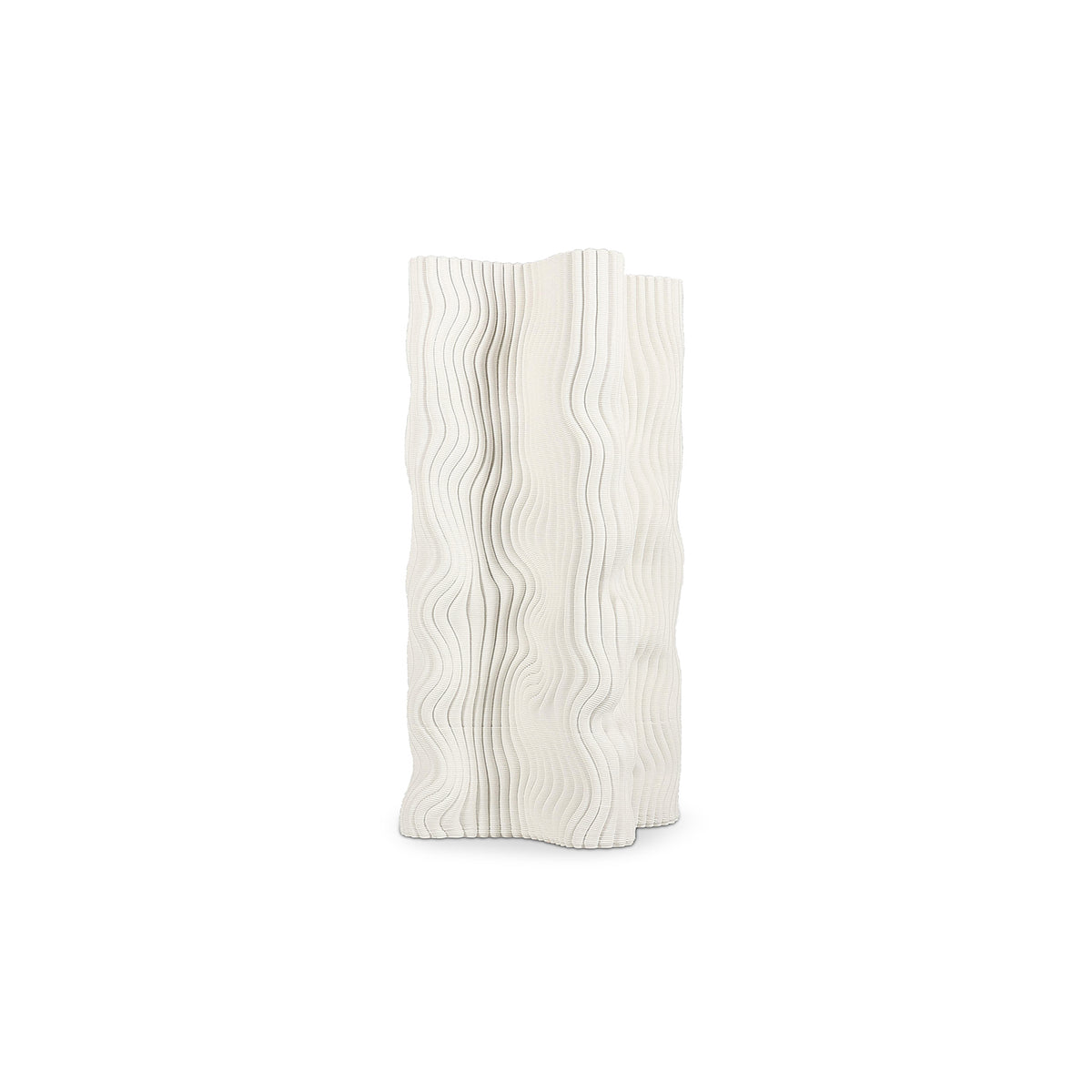 S|P Collection - Vaas 17,5x17,5xH33cm fluid white Vea