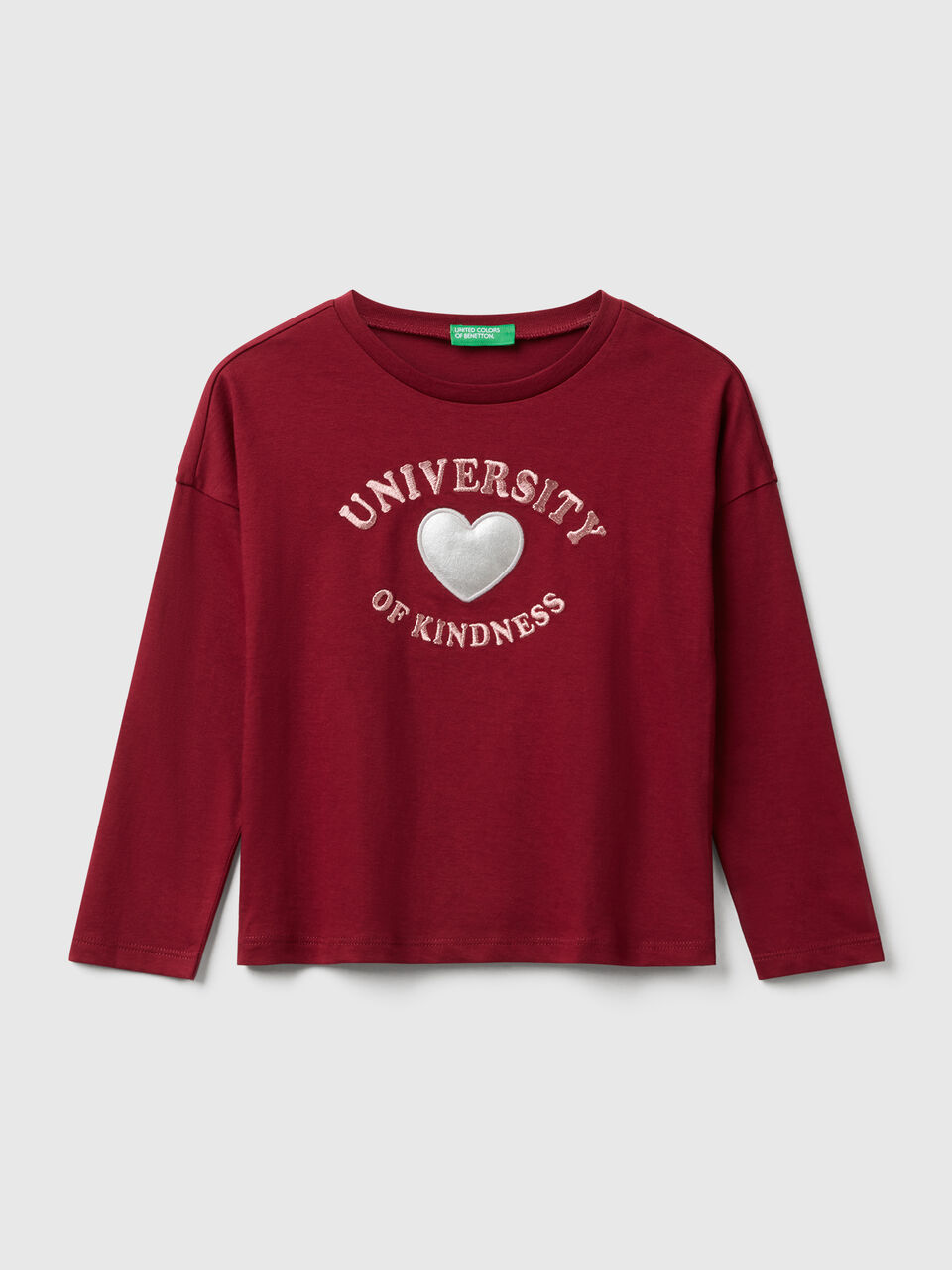 T-shirt with applique