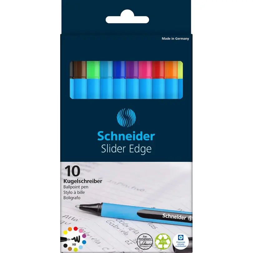 Kugelschreiber 10er-Set Slider Edge